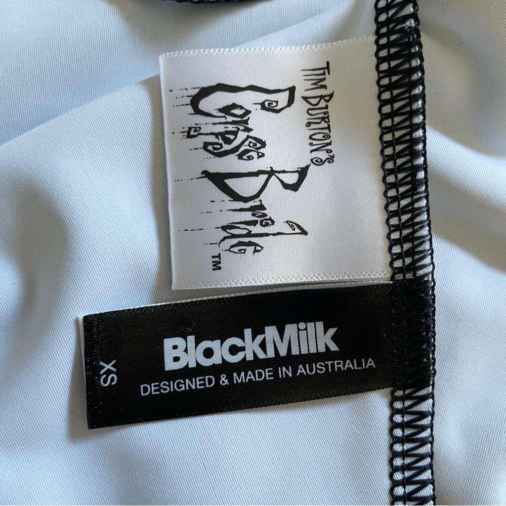 BlackMilk Corpse Bride Scraps Scoop Skater Dress - Picture 5 of 9